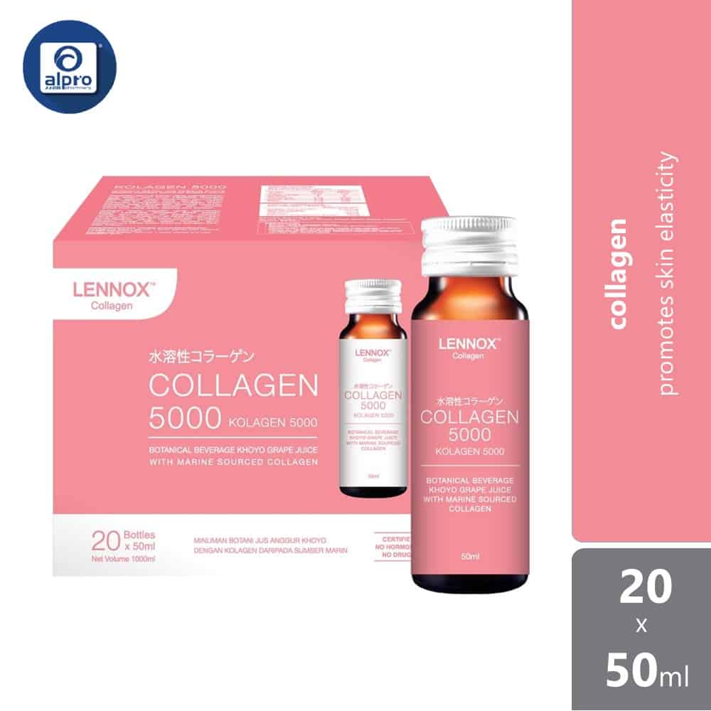 lennox-collagen-5000-50mlx20s-promotes-skin-elasticity