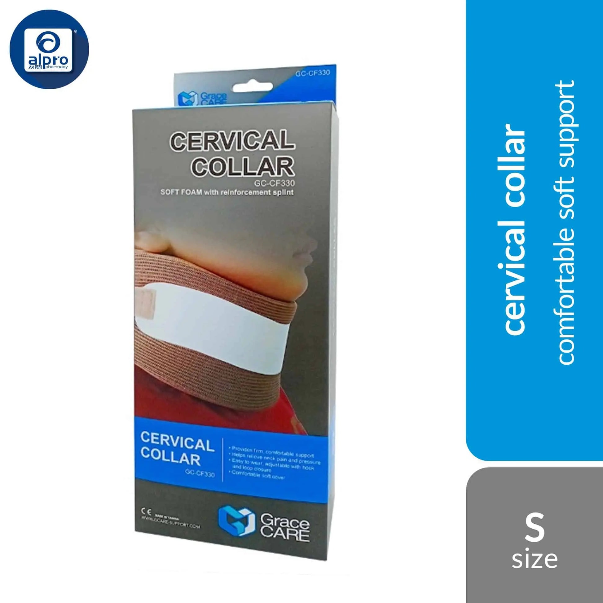 grace-care-cervical-collar-with-soft-foam-cf330-size-s-m-l-xl-comfortable-soft-support-s