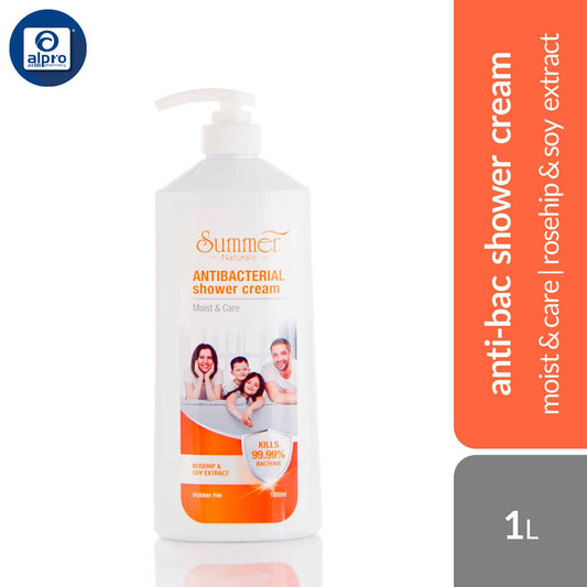 summer-naturale-anti-bacterial-shower-cream-moisturizing-cool-fresh-active-1l-long-lasting-skin-protection-moist-care