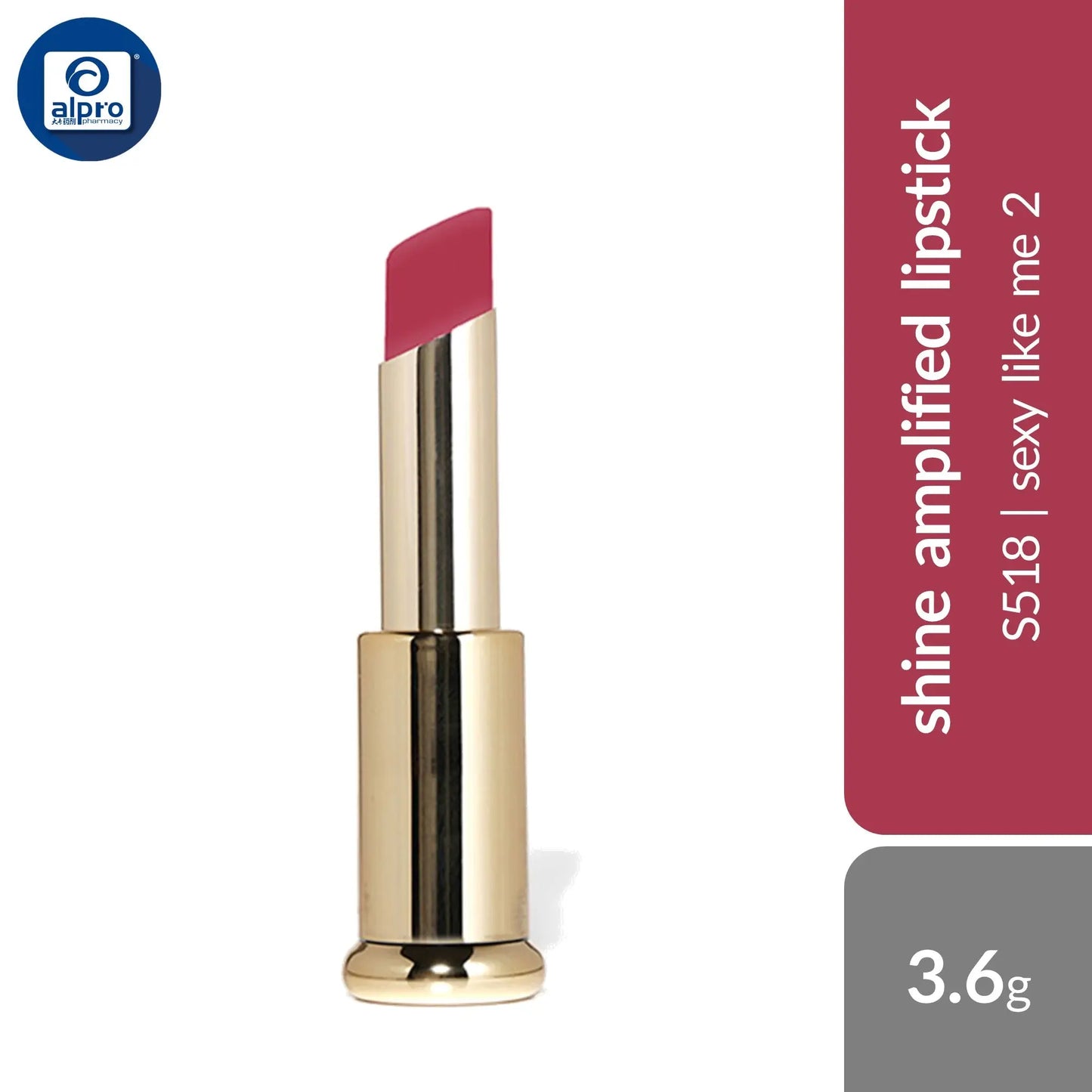 ColourG Shine Amplified Lipstick 3.6g | Ultra-Shining Finish ColorG