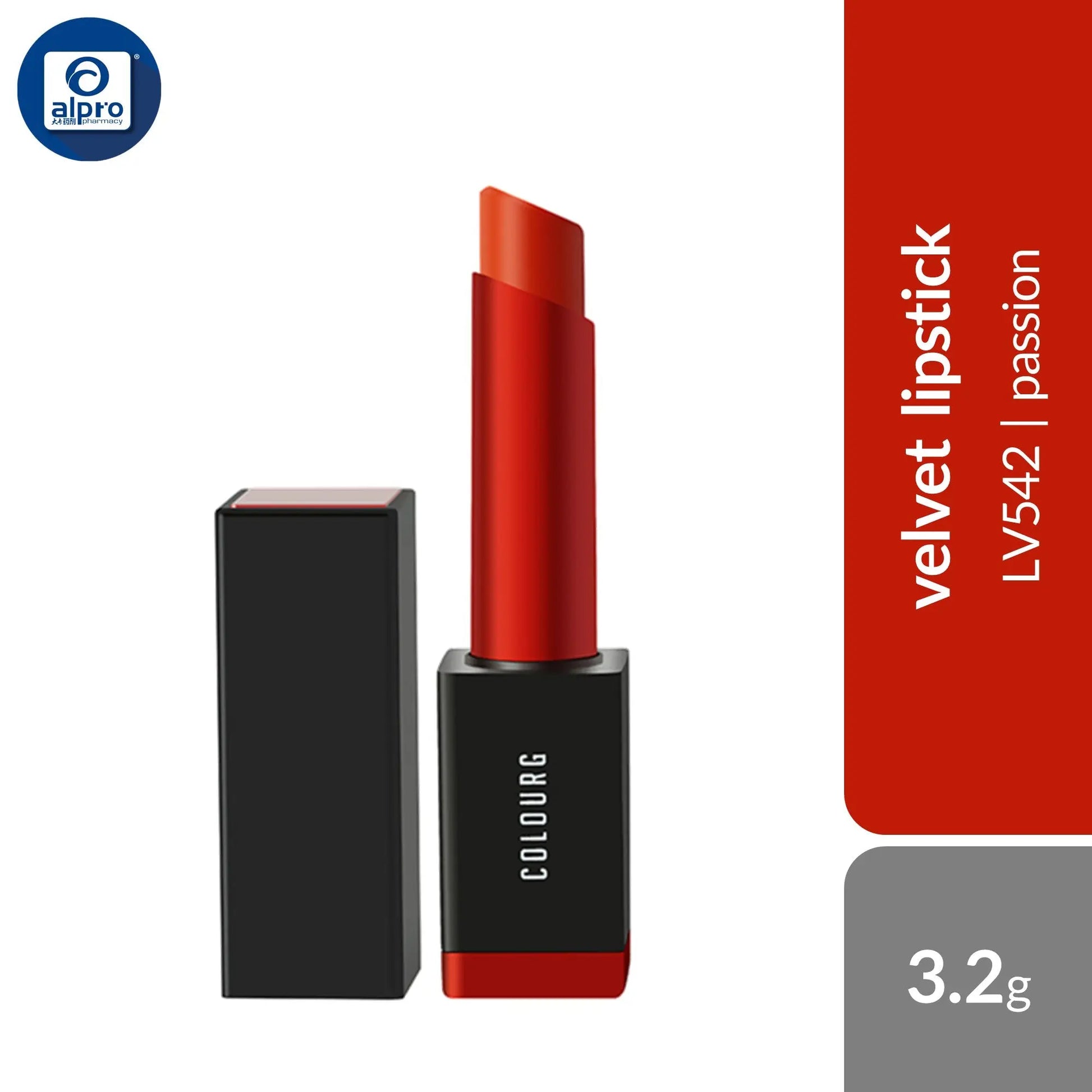ColourG Velvet Lipstick | Soft High Intensity Pigment ColorG