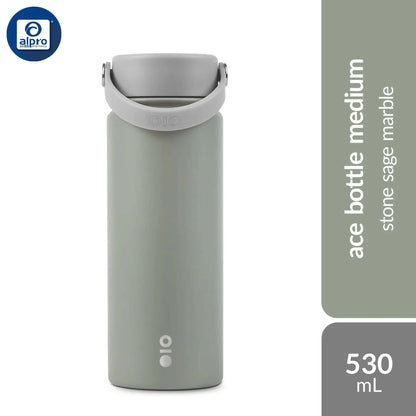 montigo-ace-bottle-meduim-stone-collection-sage-marble-clay-sandstone-530ml-double-wall-vacuum-insulation product image 1