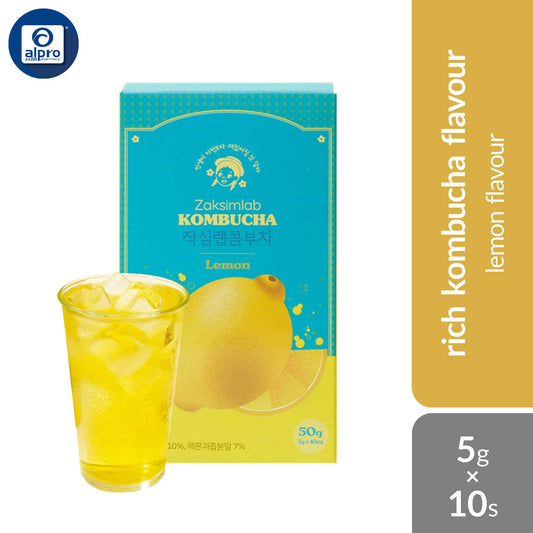 zaksimlab-kombucha-lemon-flavor-5g-x10s-rich-kombucha-flavour