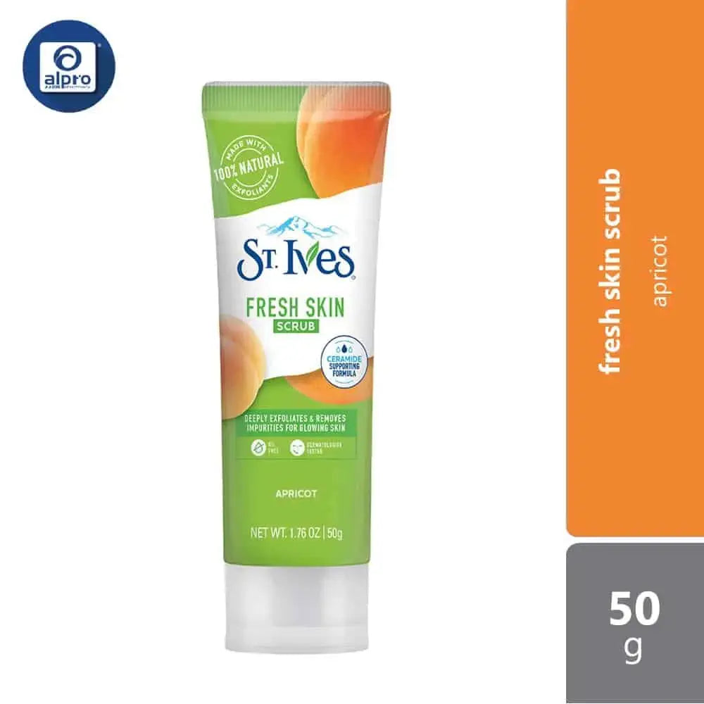 group-buy-delivery-starts-06-06-2025-st-ives-scrub-50g-apricot-fresh-skin-green-tea-bamboo-blackhead-clearing product image 1