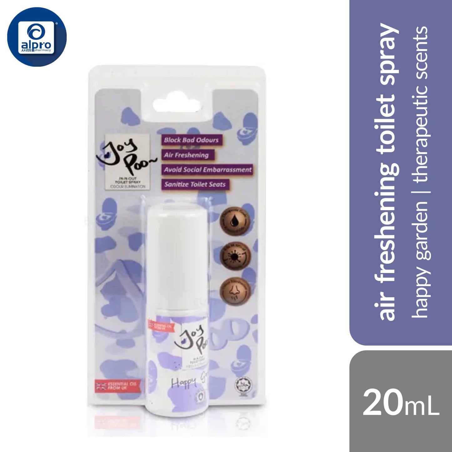 joy-poo-toilet-spray-oceanic-romance-lovely-buddy-refreshing-green-happy-garden-lemon-grass-20ml-therapeutic-air-happy-garden