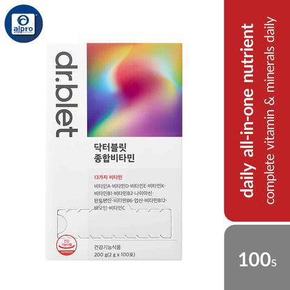 dr-blet-multivitamin-2g-x100s-complete-vitamin-minerals-daily