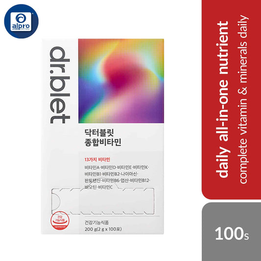 dr-blet-multivitamin-2g-x100s-complete-vitamin-minerals-daily