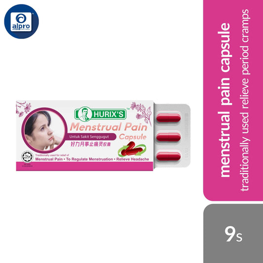 hurixs-menstrual-pain-capsule-9s-traditionally-used-relieve-period-cramps