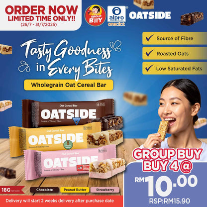 group-buy-delivery-start-14-08-2025-oatside-wholegrain-oat-cereal-bar-1s-chocolate-strawberry-white-chocolate-pea product image 1