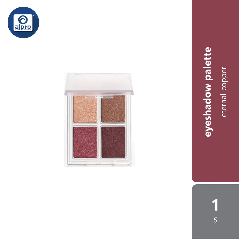 iromikke 4C Eyeshadow Palette (Bisc Chouchou/Teracotta Pipi/Fierte Noir/Chic Marron/Coquelicot Ange/Cocoa Orange/Rose M) iromikke
