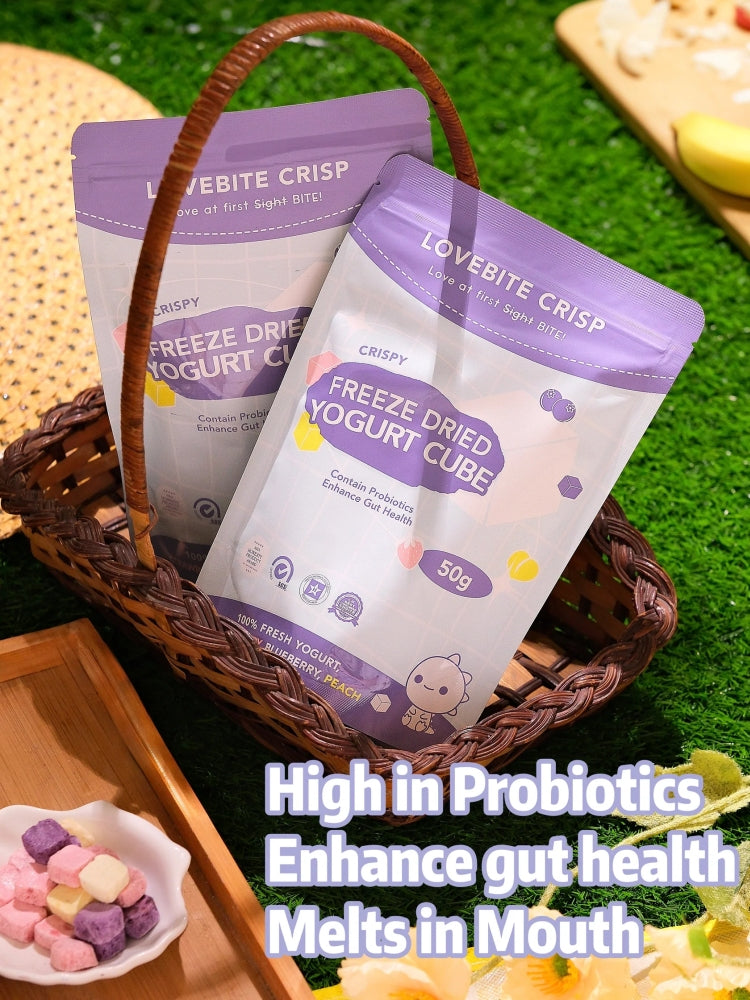 Lovebite Crisp Freeze-Dried Fruits (Assorted Flavours) | Rich in Vitamins, Fibre & Antioxidants LOVEBITE