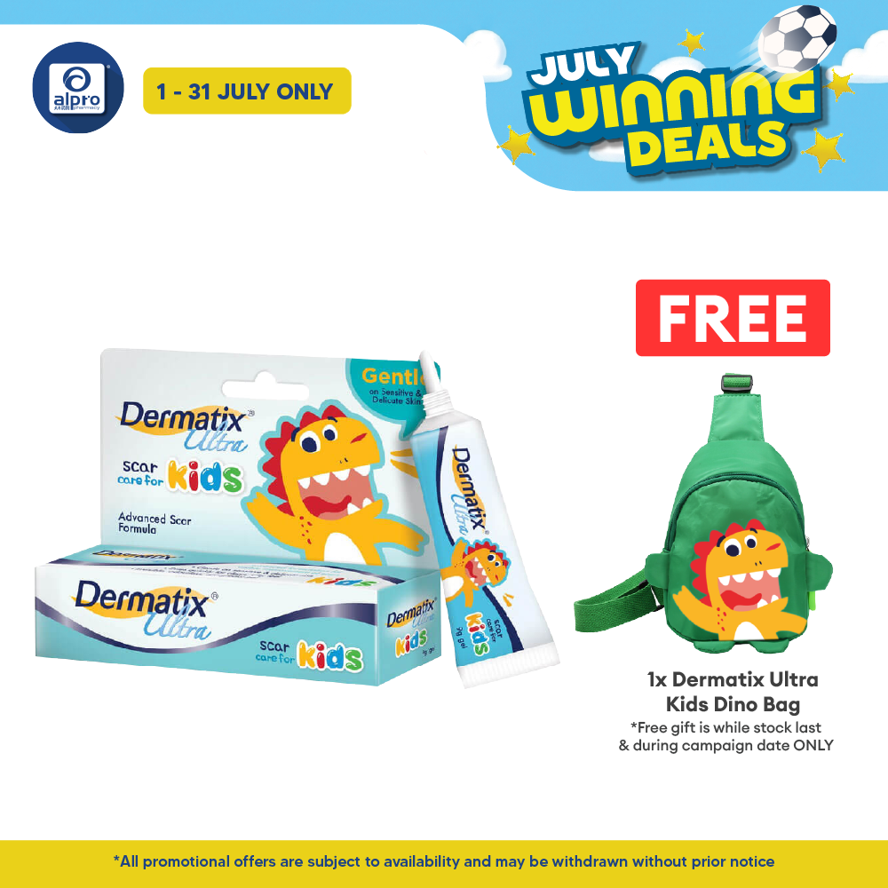 Dermatix Ultra Kids 9g | For Scar Lightening Dermatix