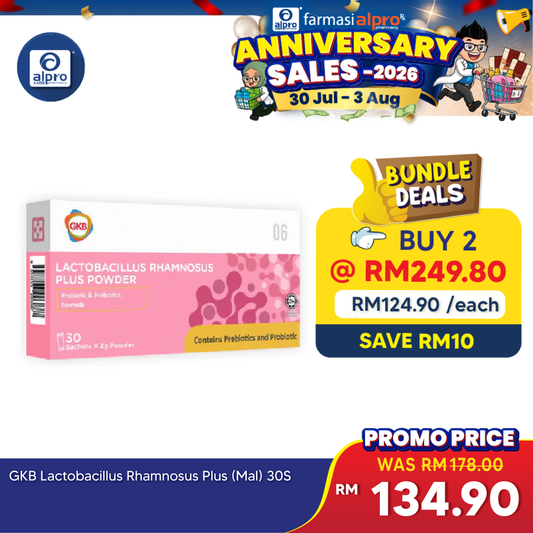 GKB Lactobacillus Rhamnosus GKG6 Plus Powder 30s GKB