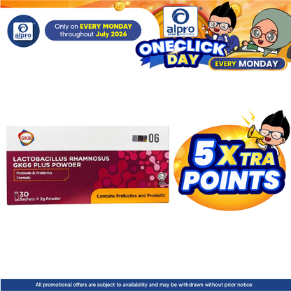 GKB Lactobacillus Rhamnosus GKG6 Plus Powder 30s GKB
