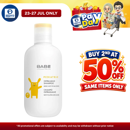Babe Laboratorios Pediatric Extra Mild Shampoo 200ml Babe