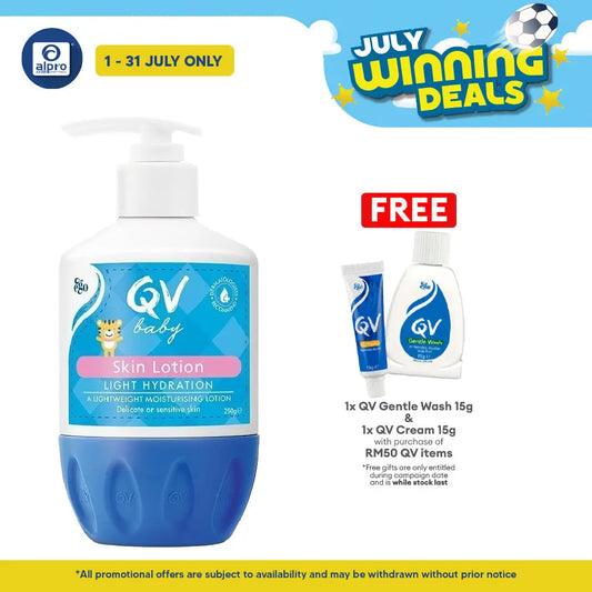 Ego QV Baby Skin Lotion 250ml | For Delicate or Sensitive Skin QV
