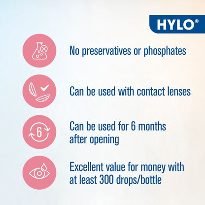 Hylo Dual 10ml | Relieve Inflammation & Allergy Symptoms Ursapharm
