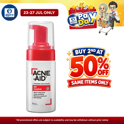 Acne-Aid Foaming Face Wash 100ml | For Deep Pore Cleansing Acne-Aid