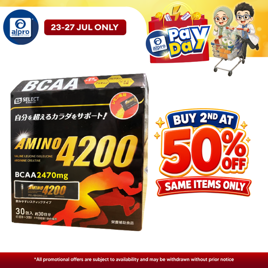 Sugi S Select Amino 4200 Sport Energy Drink | Increase Muscle Growth Peptide, Sugi