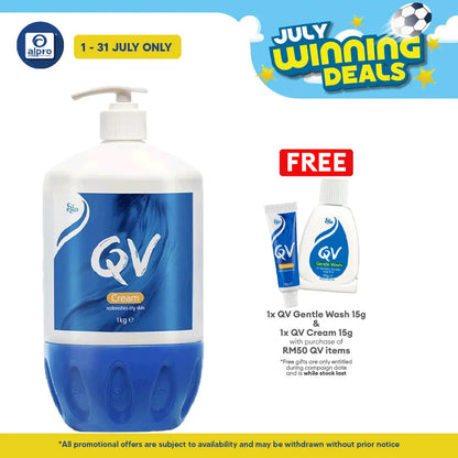Ego QV Cream 1kg | Replenishes Dry Skin QV