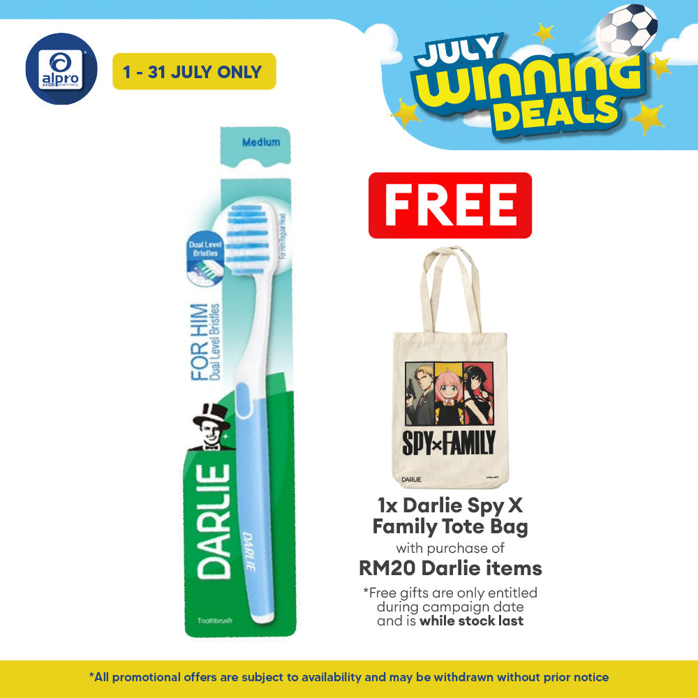 Darlie Toothbrush For Him 1s | Medium Darlie