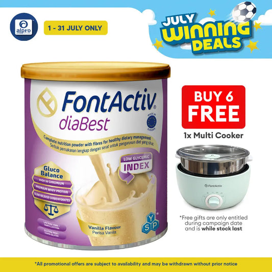 Fontactiv Diabest 800g | Diabetic Formula Fontactiv