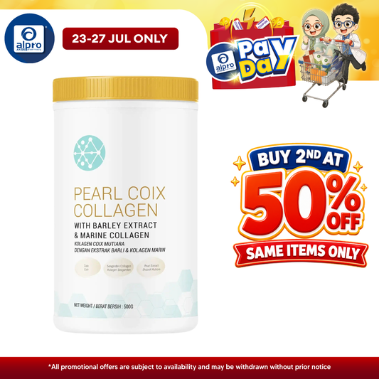 Nutrivo Premium Pearl Coix Collagen Nutrition Drink 500g | Provides Anti-Aging Benefit Nutrivo