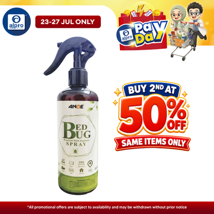 Anbe Bed Bug Spray 300ml | Bio-Degradable & Stain Free Anbe