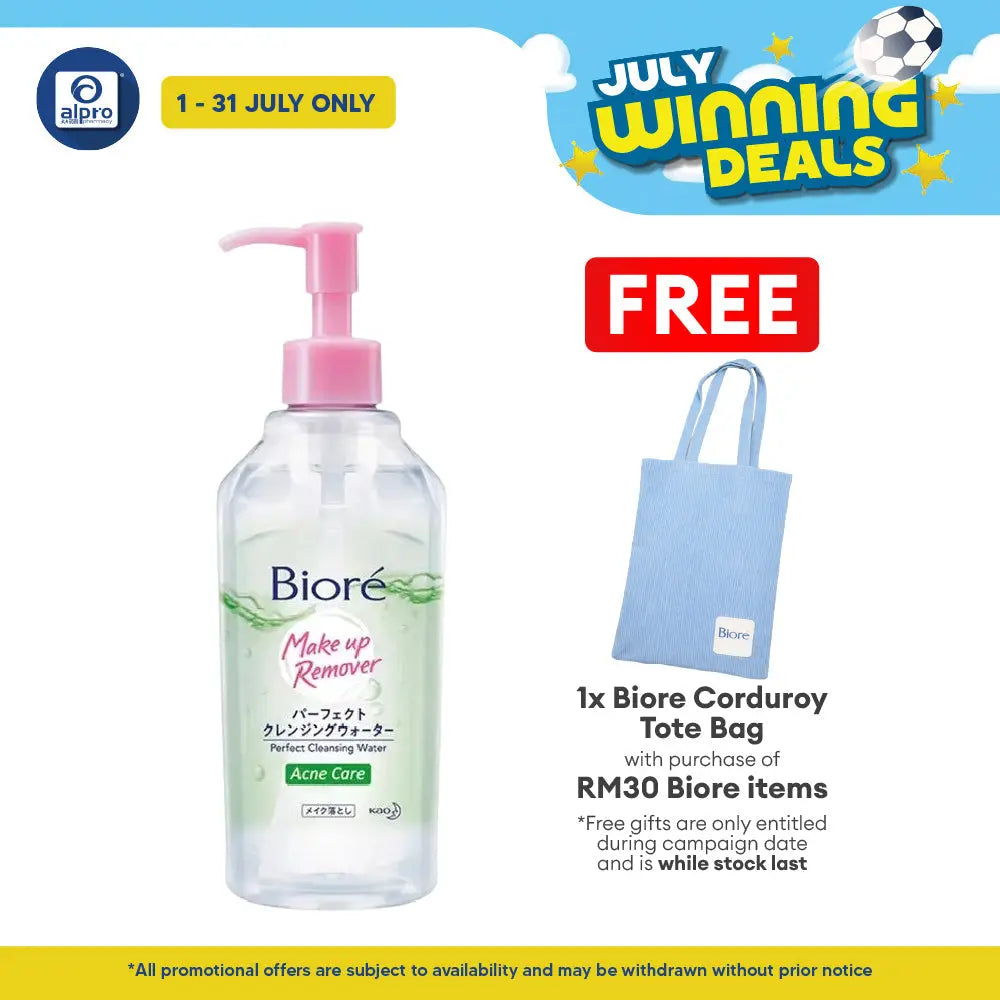 Biore Perfect Cleansing Water Acne Care 300ml Biore