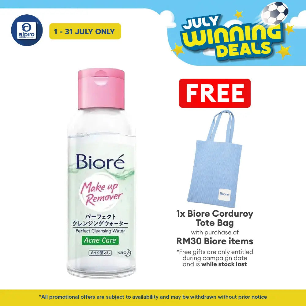 Biore Perfect Cleansing Water Acne Care 90ml Biore