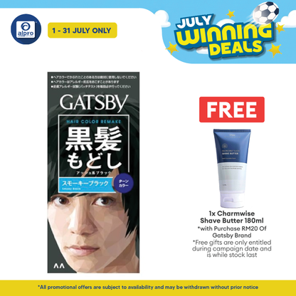 Gatsby Hair Color Remake Natural Black Gatsby