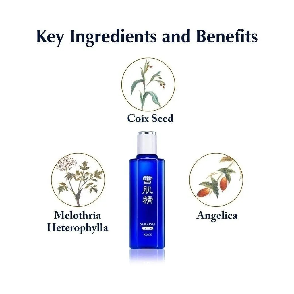 Kose Sekkisei Lotion 200ml | Improves Skin Texture Kose
