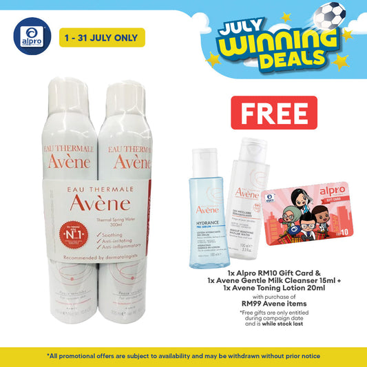 Avene Thermal Spring Water 300ml Duo Pack | Excellent Source Of Hydration Avene