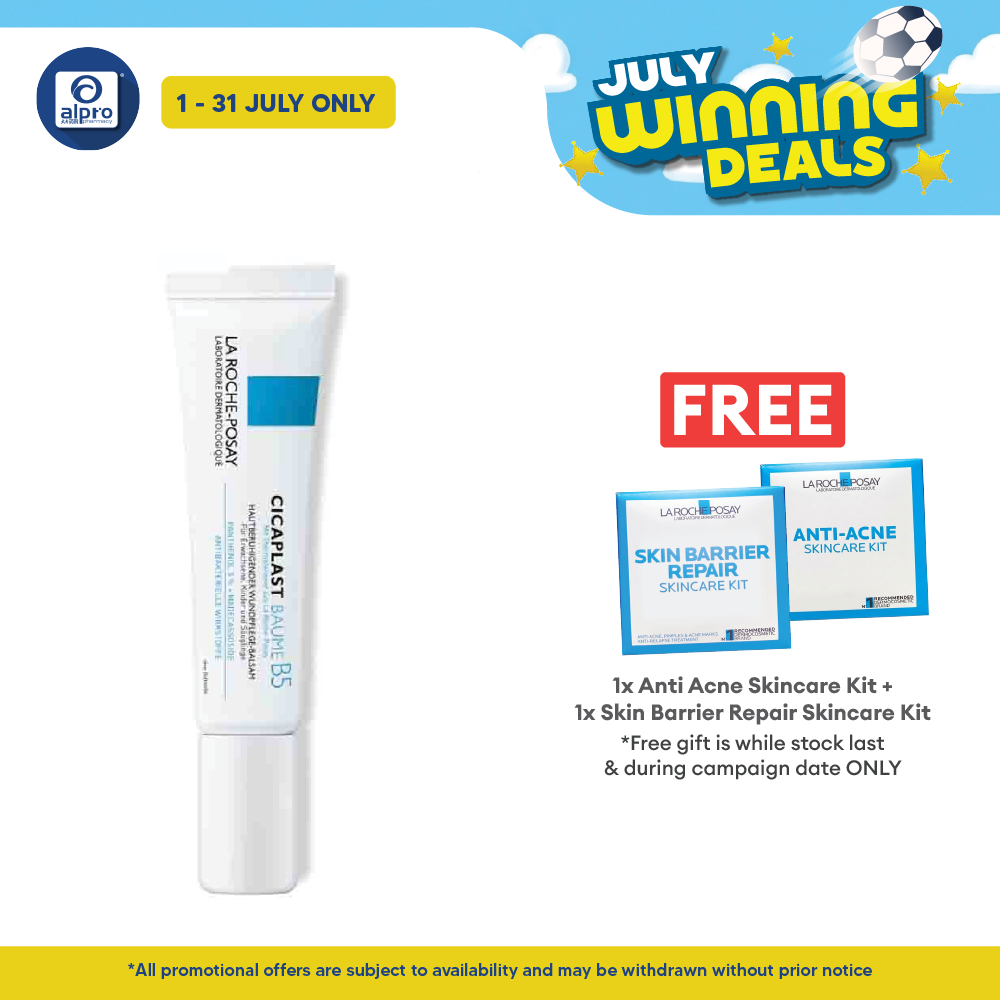 La Roche Posay Cicaplast Baume B5 15ml | Helps Nourish & Soothe Dry Skin La Roche Posay