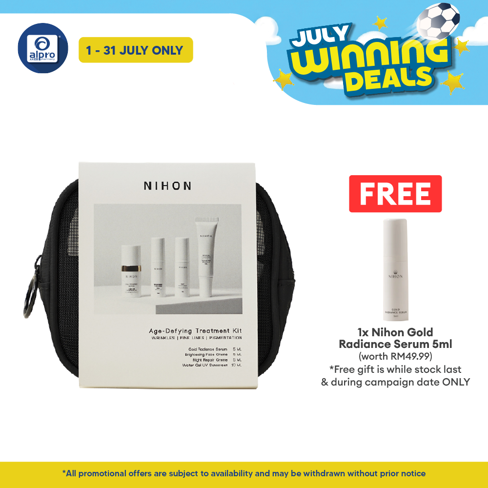 Nihon Age-defying Treatment Kit Set Of 4 | For Aging Skin Nihon