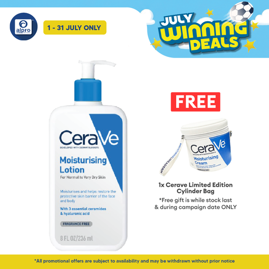 Cerave Daily Moist Lotion 236ml | Helps Hydrate The Skin Cerave