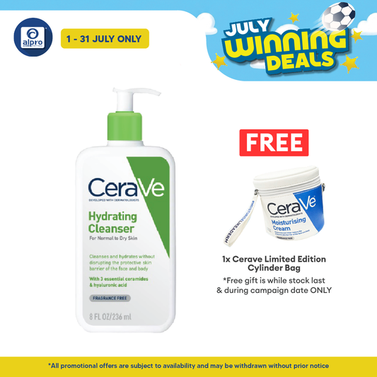 Cerave Hydrating Cleanser 236ml | Cleanses And Hydrates Cerave
