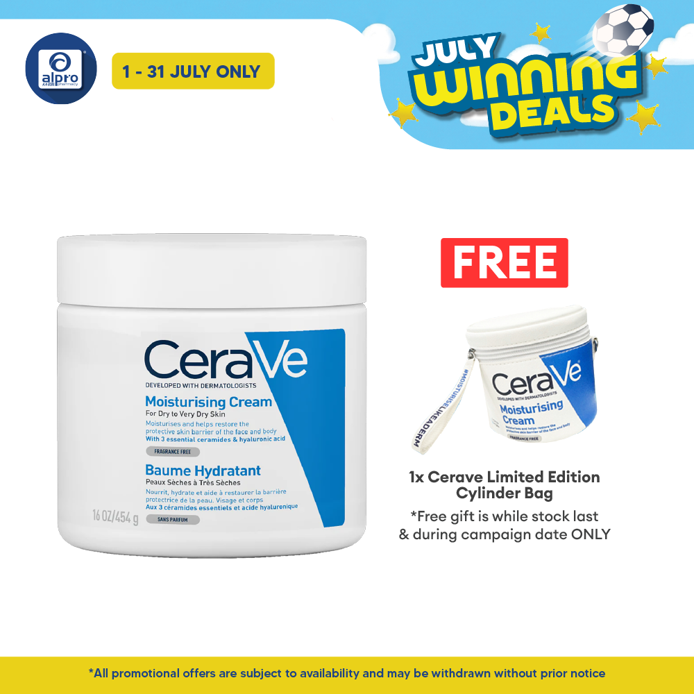 Cerave Moisturizing Cream 454g | Restore The Look And Feel Of Smooth Cerave