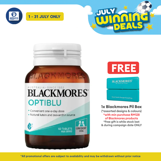 Blackmores Optiblu Tabs 60s | Promotes Healthy Eye Function Blackmores