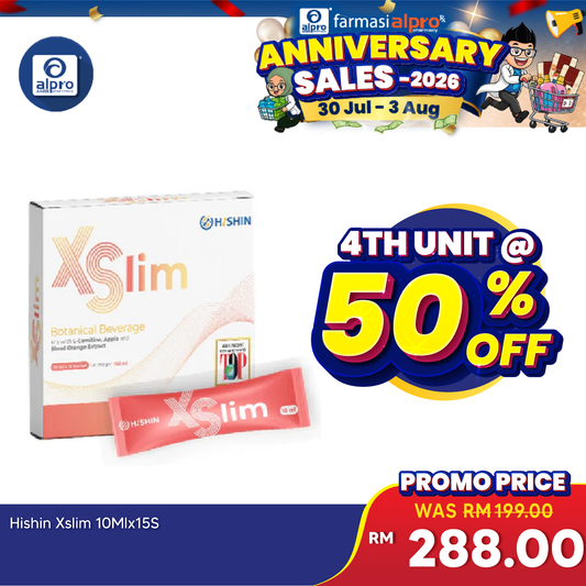 Hishin XSlim 瘦身王 10ml ×15s | Achieve Healthy Weight Loss HISHIN