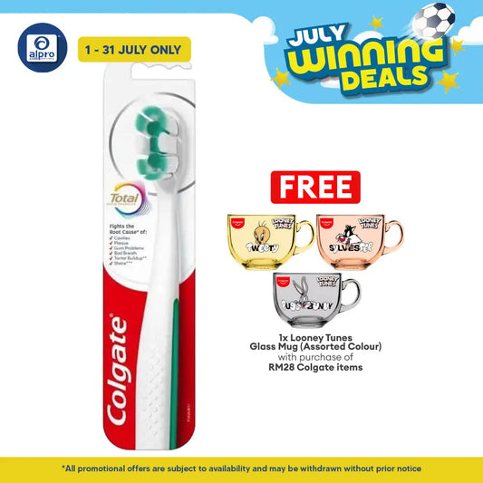 Colgate Total Foaming Clean Toothbrush Soft 1s| Provides Effective Cleaning Colgate