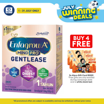 Enfagrow A+ Gentlease 1-3y 1.65kg Enfagrow