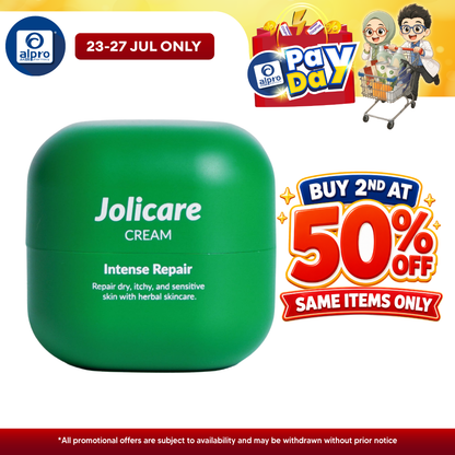 Jolicare Cream 50g | For Itchy, Dry & Sensitive Skin Jolicare