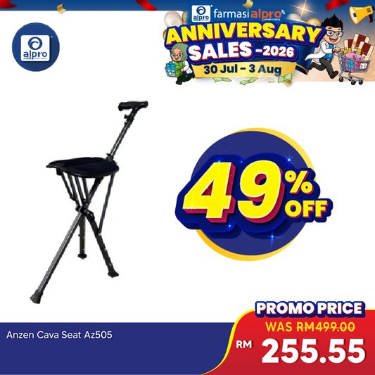Anzen Cava Seat AZ505 | Stable Grip Anzen