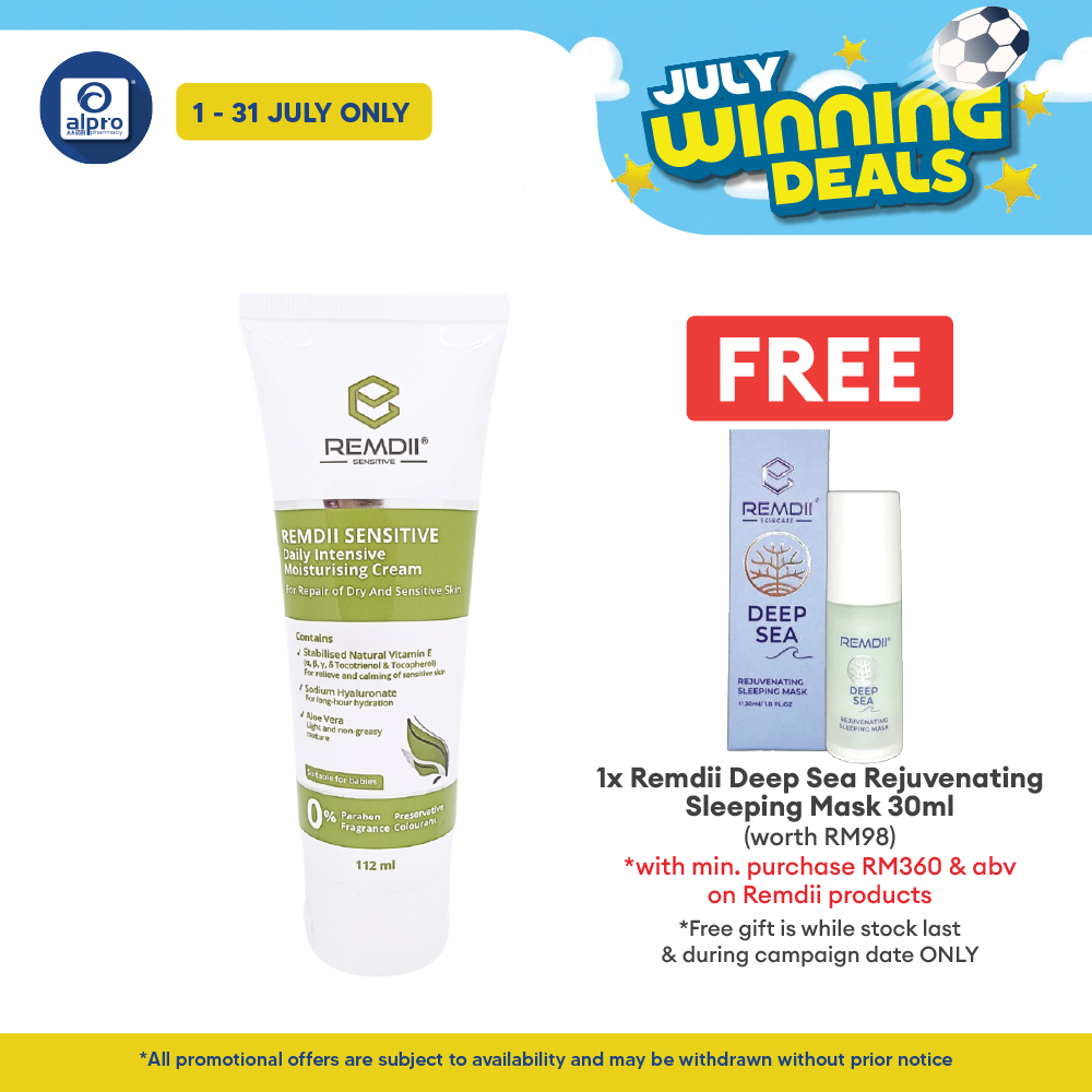 Remdii Sensitive Cream 112mL | Lightweight & Non-Oil Cream Remdii