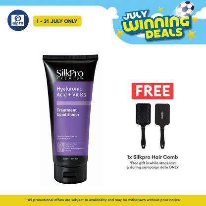 SilkPro Premium Treatment Conditioner 200mL | Retain Moisture & Reduce Brittleness SilkPro