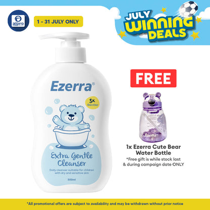 Ezerra Extra Gentle Cleanser 500ml | Moisten The Skin Ezerra