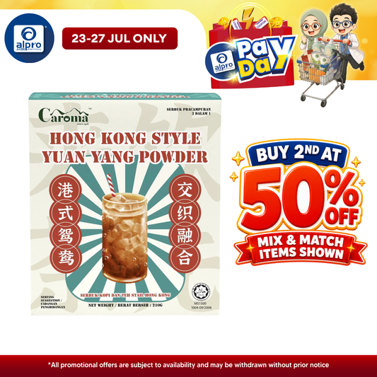 Caroma Hong Kong Style Yuan Yang 35g ×6s | Boldness Blend of Coffee & Tea CAROMA