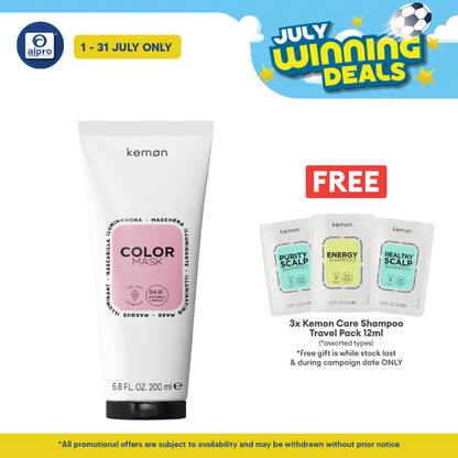 Kemon Care Color Mask 200mL | Colour UV Protection & Silky Feel Kemon