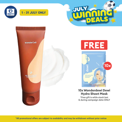 WonderLab BEL-AEK Ageless TXA Cleanser 100mL | Mochi-Like Texture for Smooth Skin WONDERLAB
